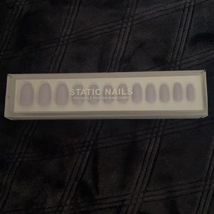 Static nails press on, reusable manicure